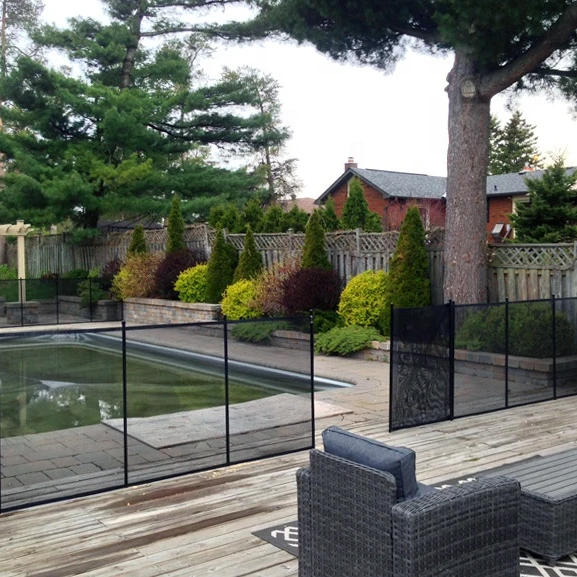 Portable PVC Mesh Pool Fence System high quality